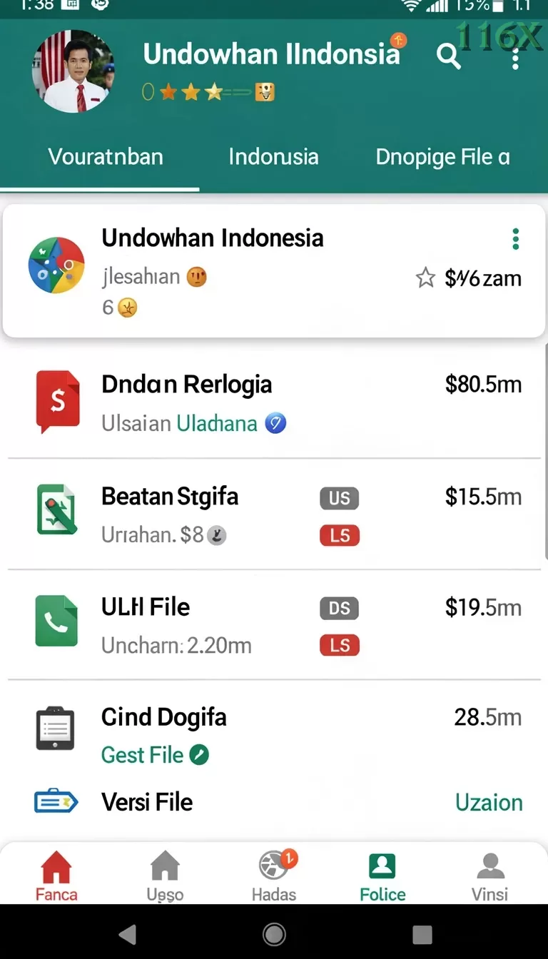 Cuplikan layar JERUK33 — pengaturan akun
